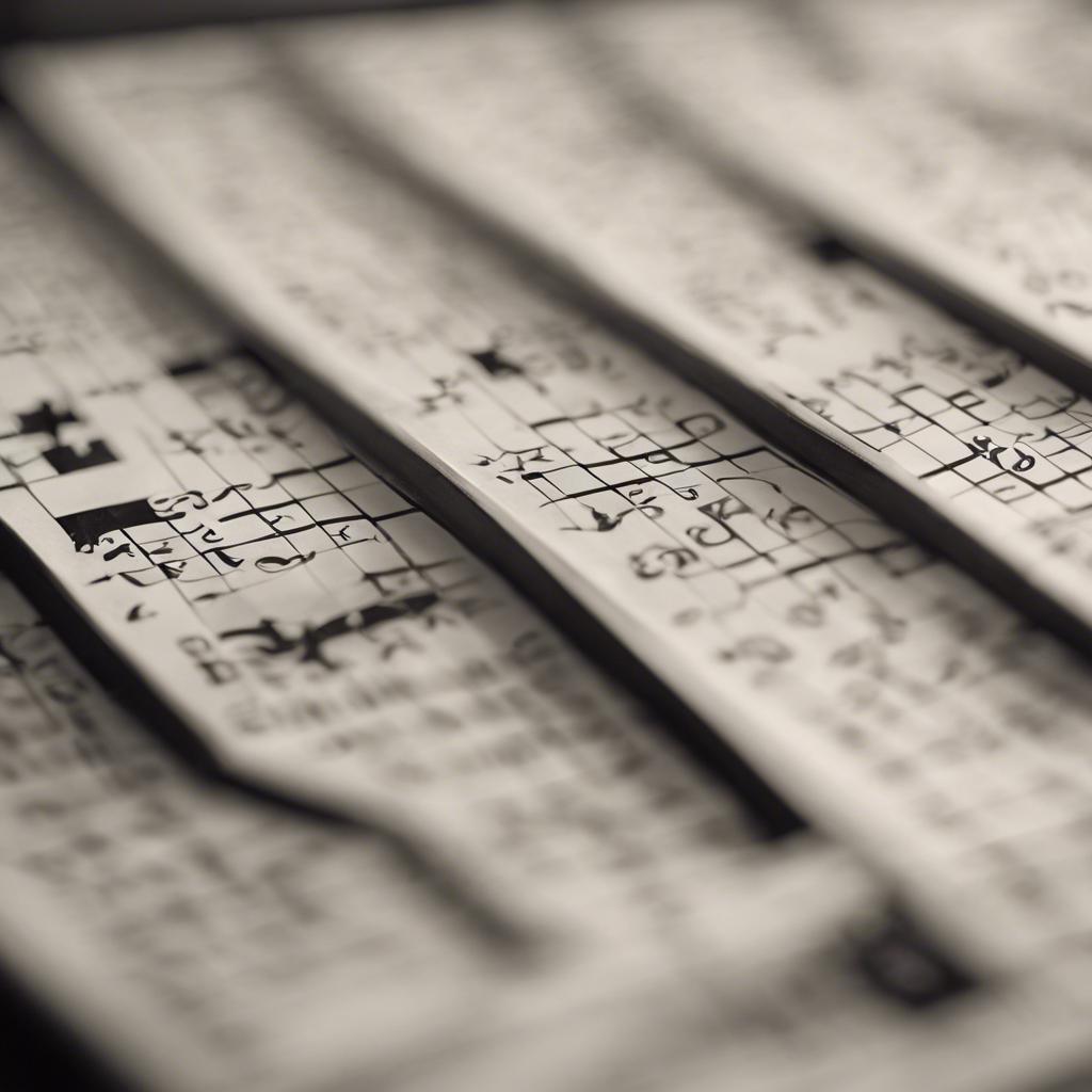 Fragmenty utworów muzycznych w krzyżówkach: jak je szybko rozpoznać?