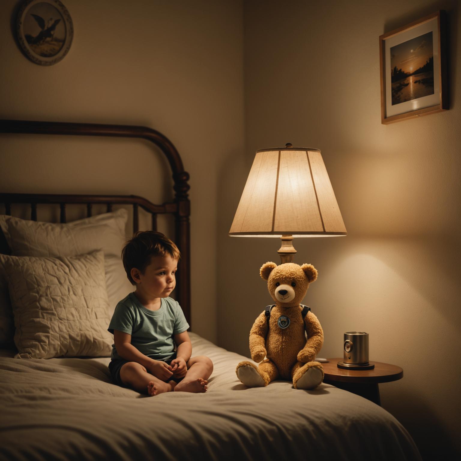 Lampka nocna do pokoju dziecka – mały strażnik spokojnych snów