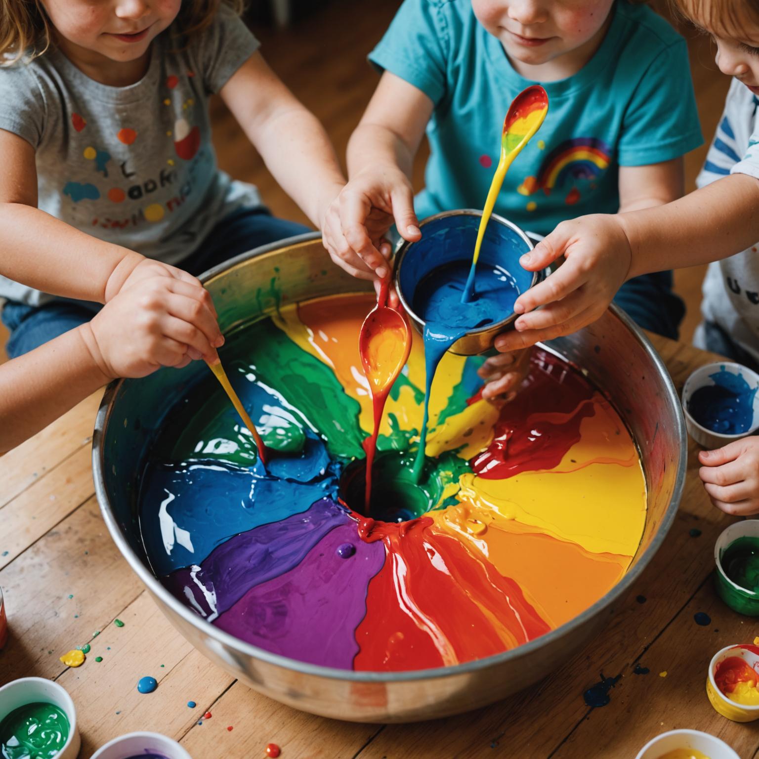 Dzień Tęczy w przedszkolu – jakie eksperymenty i zabawy z kolorami zrobić?