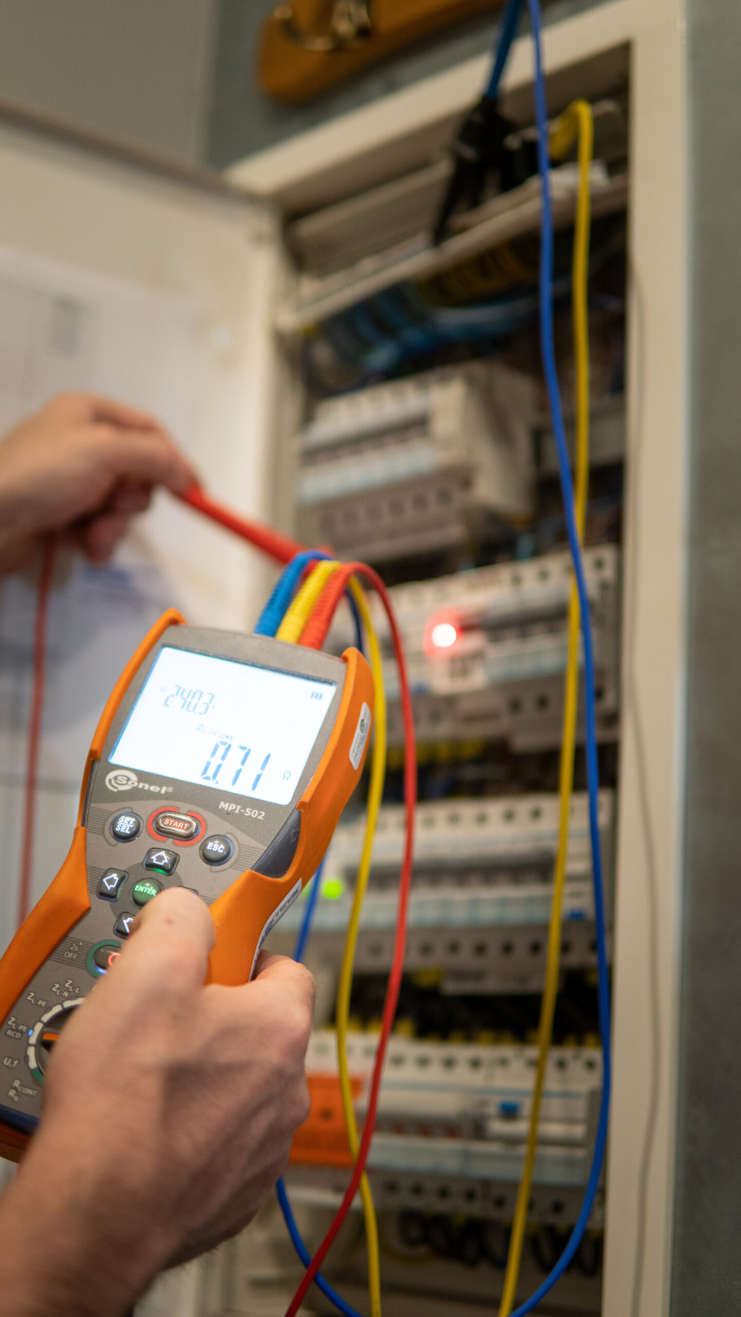 sprawdzenie intslacji elektrycznej